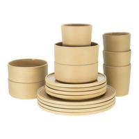 KOMBISERVICE 16-teilig  - Sandfarben, Trend, Keramik - Creatable