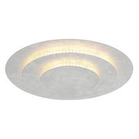 STROPNÍ LED SVÍTIDLO, 35/7 cm  - barvy stříbra, Design, kov (35/7cm) - Globo