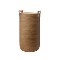 WÄSCHEKORB - Orange, Basics, Textil (35/63cm) - Aquanova