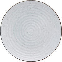 MĚLKÝ TALÍŘ porcelán keramika 27 cm - béžová, Design, keramika (27cm) - Landscape