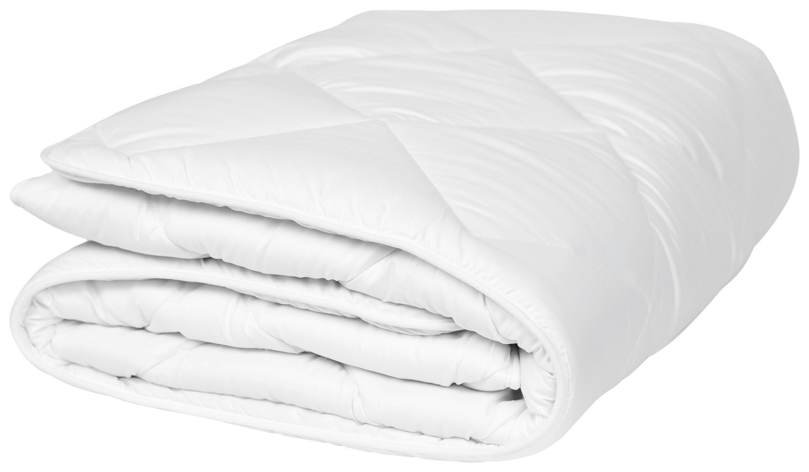 STEPPBETT   135/200 cm   - Weiß, LIFESTYLE, Textil (135/200cm)