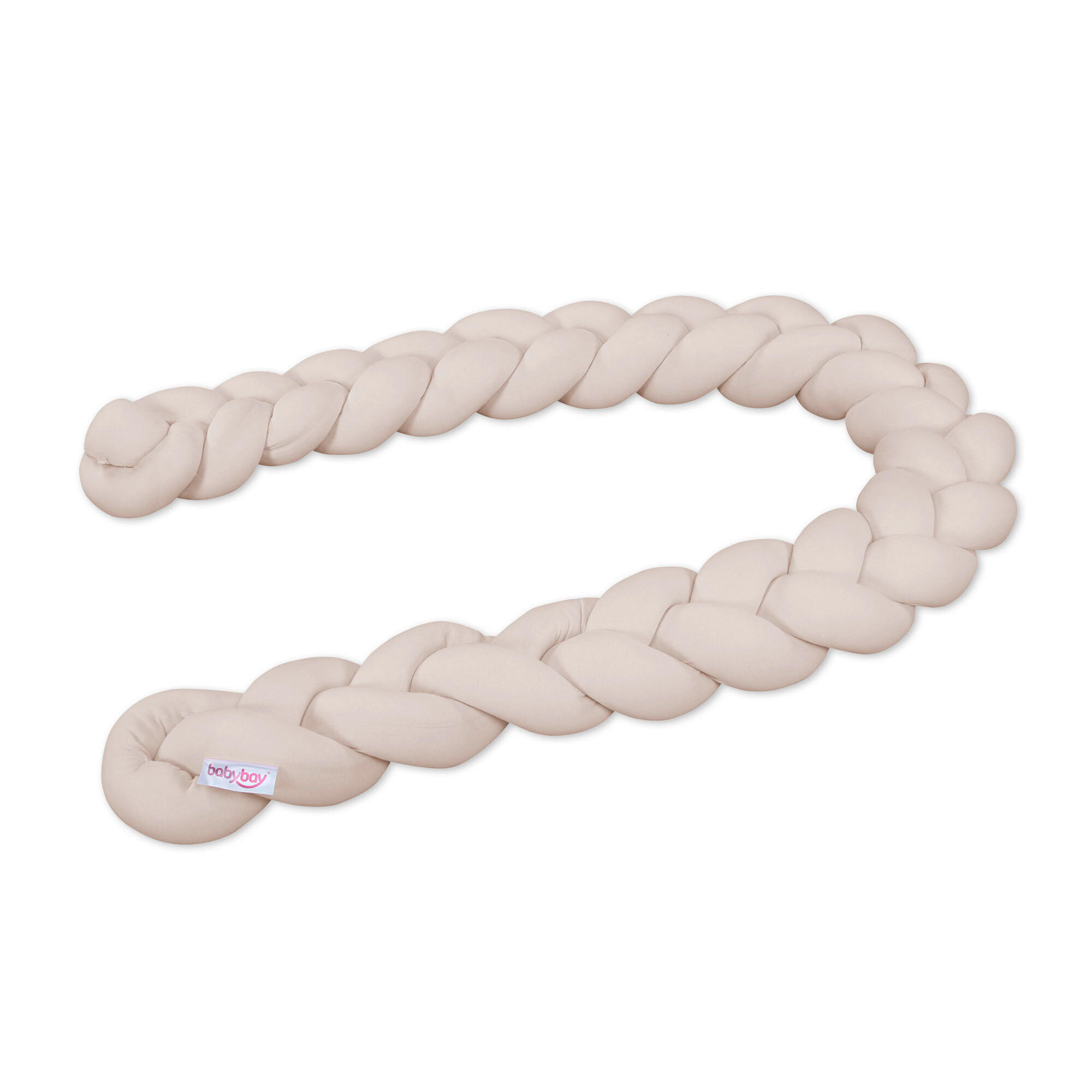 NESTCHENSCHLANGE  200/13/13 cm   - Creme, Basics, Textil (200/13/13cm) - Babybay