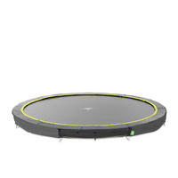 TRAMPOLIN 427/20 cm  - Schwarz, KONVENTIONELL, Kunststoff/Metall (427/20cm) - EXIT Toys