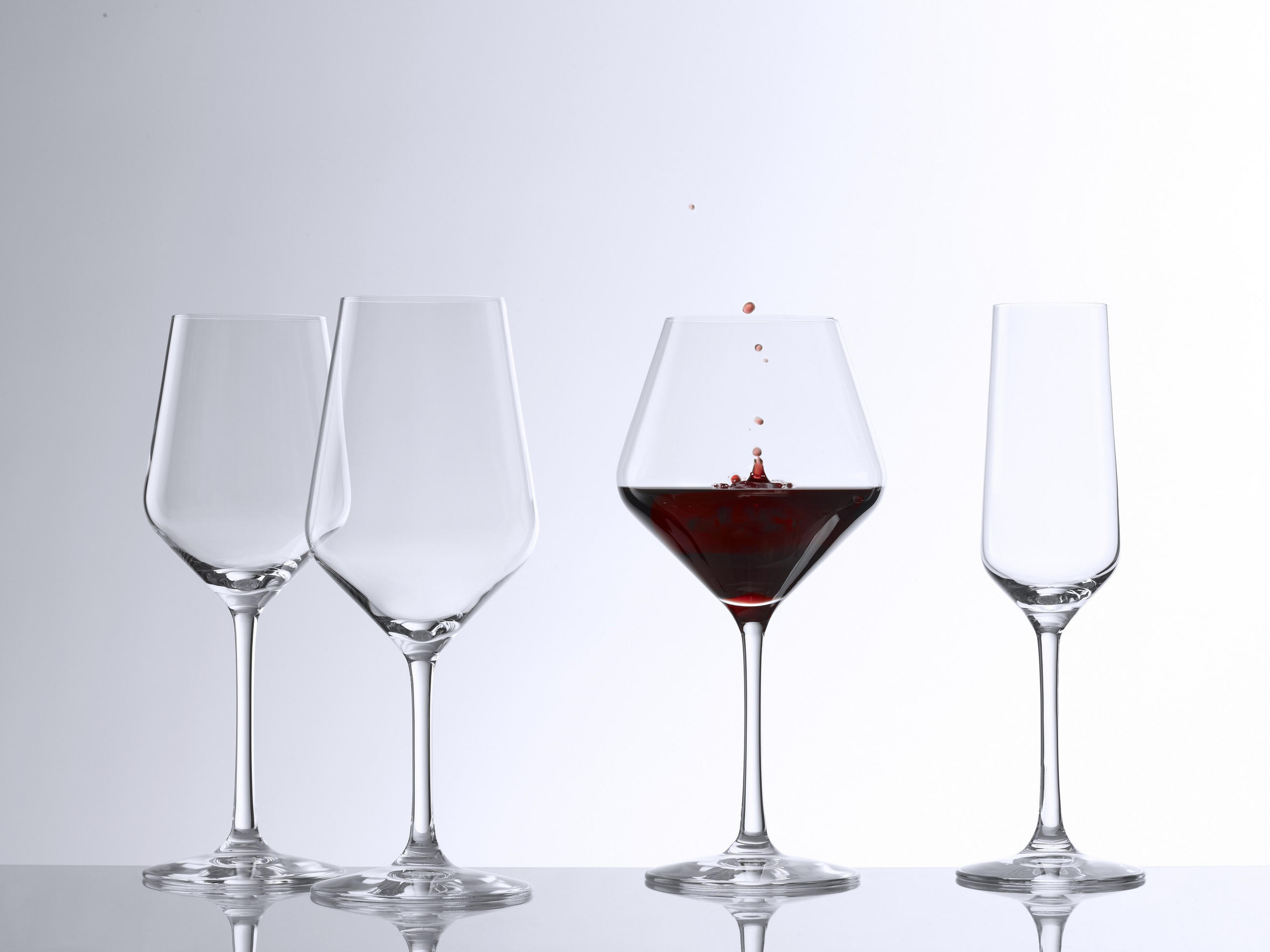GLÄSERSET Revolution 6-teilig  - Klar, Design, Glas (490ml) - Stölzle