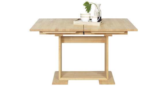 ESSTISCH in Holz 130(180)/90/75 cm - Buchefarben, Natur, Holz (130(180)/90/75cm) - Cantus
