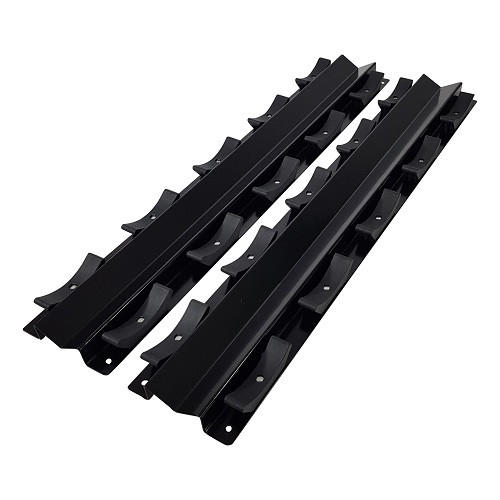 HANTELSTÄNDER Tunturi Pro Ablageplatte für Kurzhantelregal  - Schwarz, KONVENTIONELL, Kunststoff/Metall (120/22/5cm)