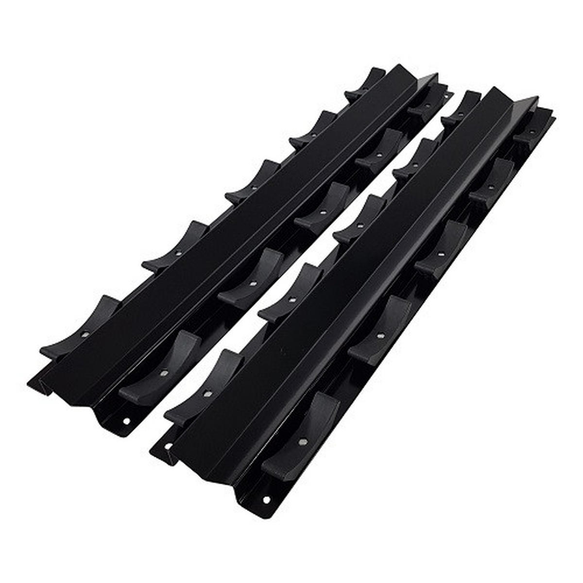 HANTELSTÄNDER Tunturi Pro Ablageplatte für Kurzhantelregal  - Schwarz, KONVENTIONELL, Kunststoff/Metall (120/22/5cm)