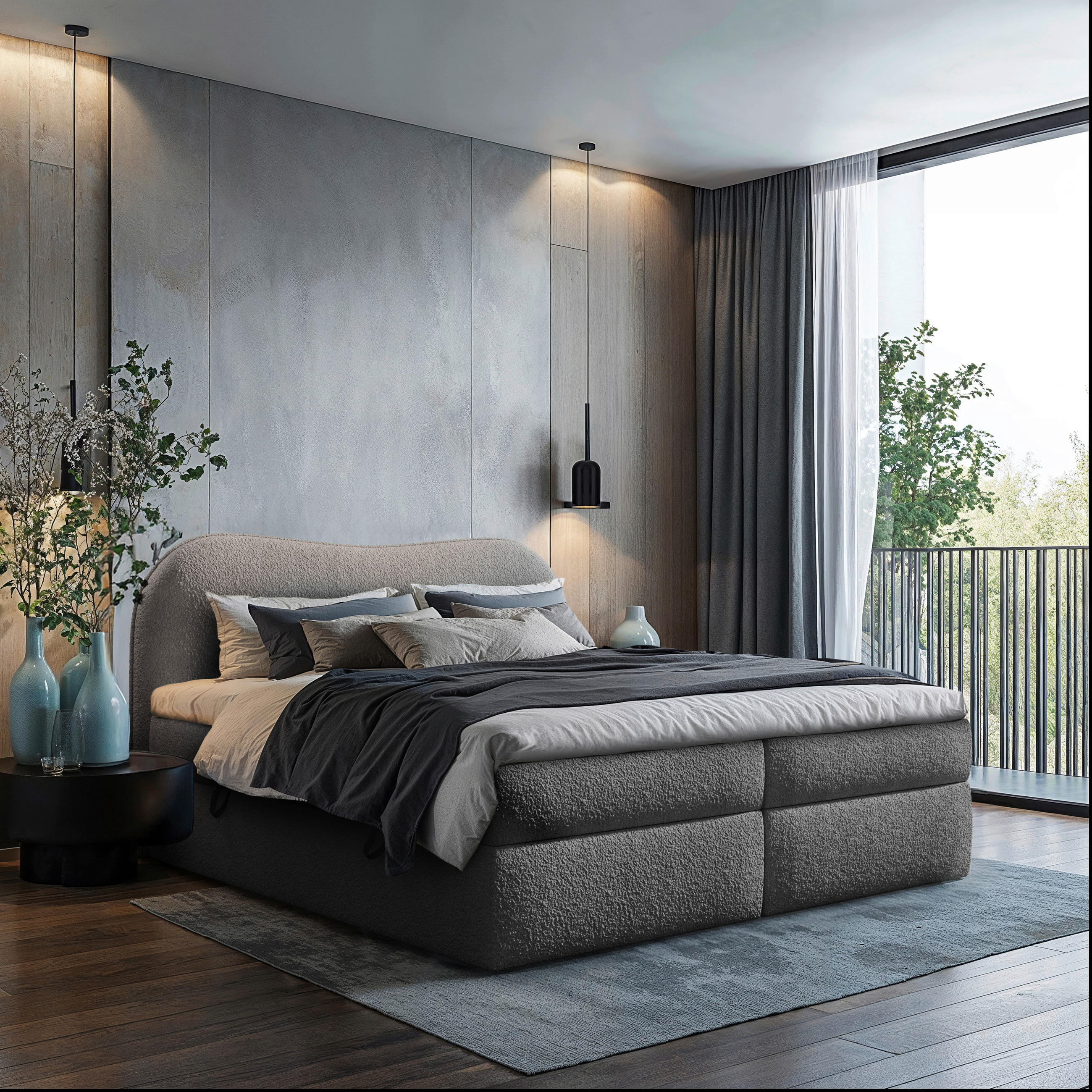 CHAMEO Boxbett 140x200 cm Bettkasten Beige finden