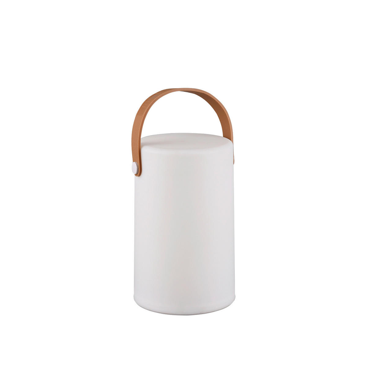 LED-UTOMHUSLAMPA - vit, Design, plast (13/20,5cm)