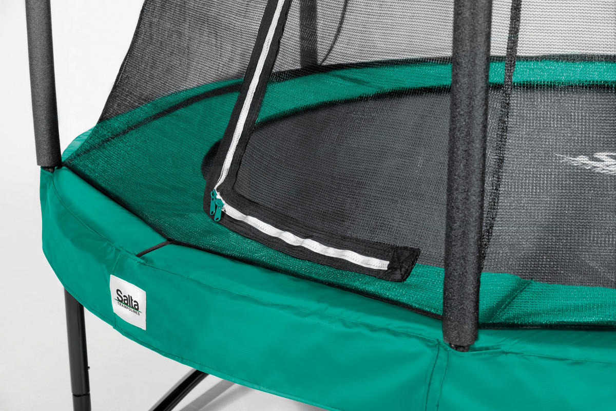 TRAMPOLIN SALTA COMFORT 5071G  - Grün, KONVENTIONELL (183cm) - Salta