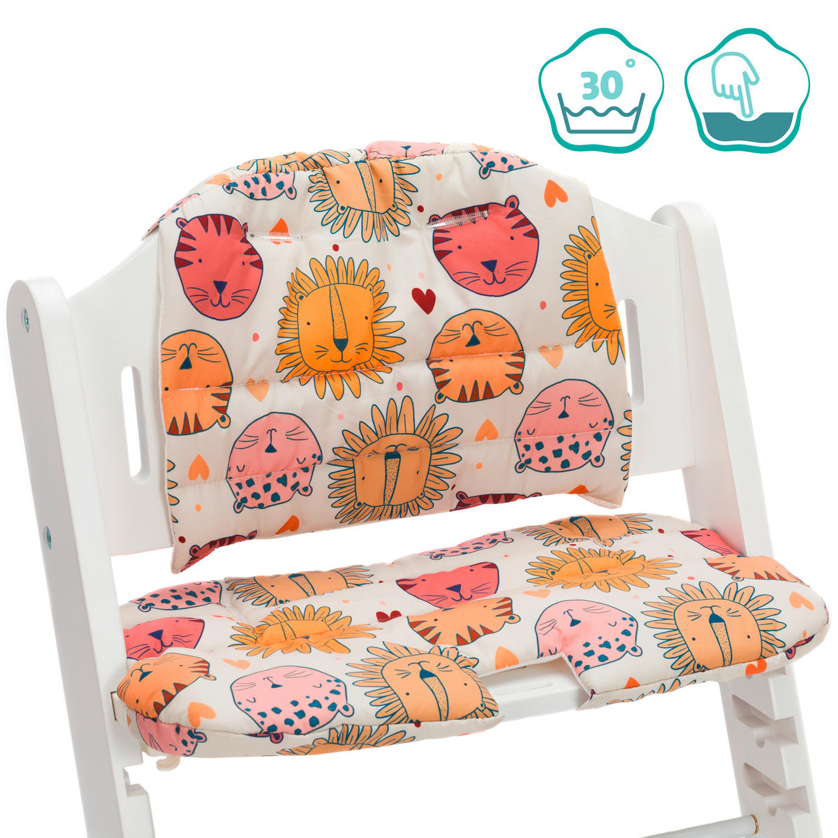 HOCHSTUHLEINLAGE Pia  - Multicolor, Basics, Textil - Fillikid
