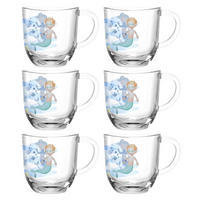 TASSENSET Bambini Aventura 6-teilig  - Trend, Glas (11,5/8,8/8,4cm) - Leonardo