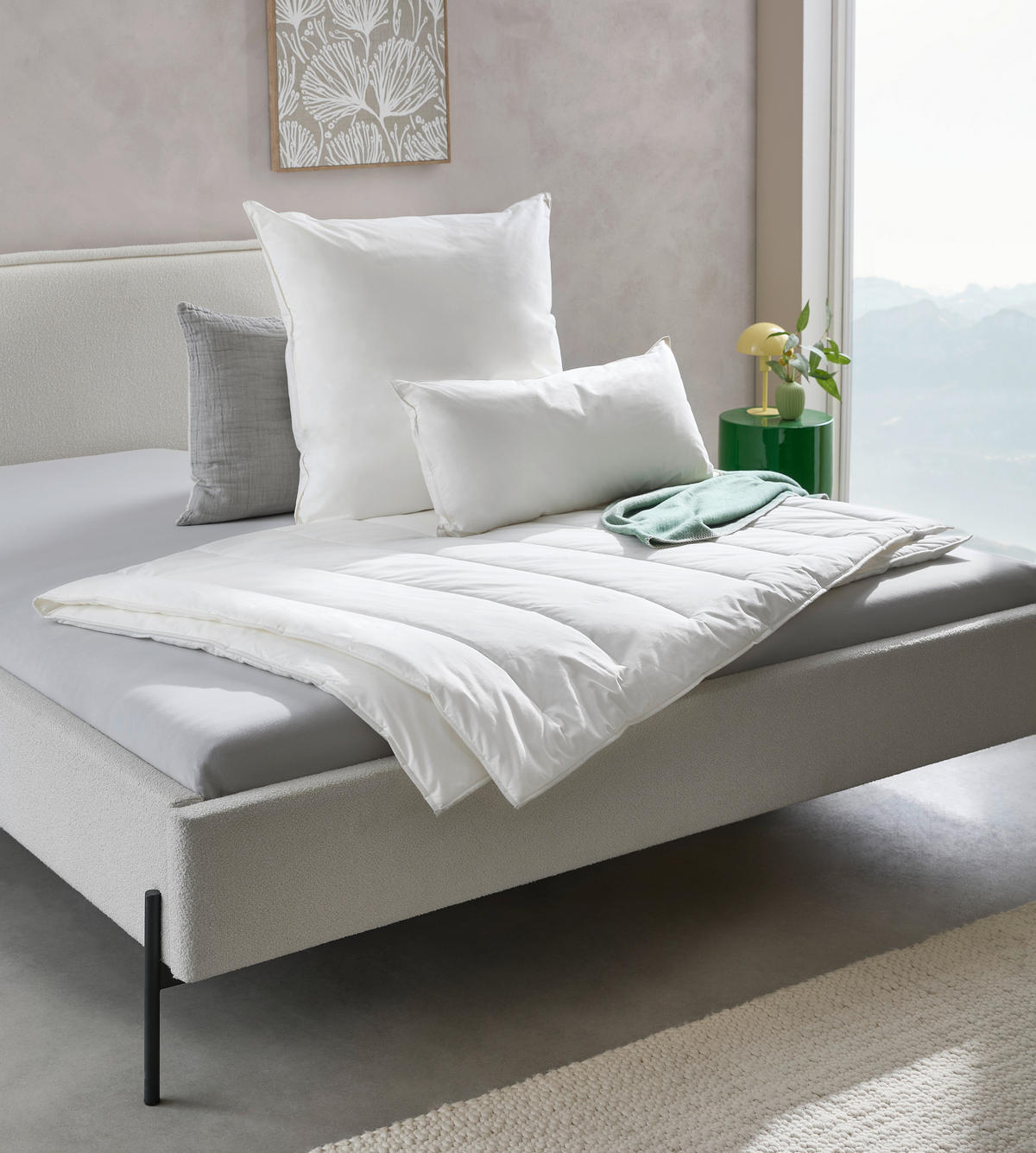 GANZJAHRESDECKE  Vegan Dream  135/200 cm   - Weiß, Basics, Textil (135/200cm) - Centa-Star