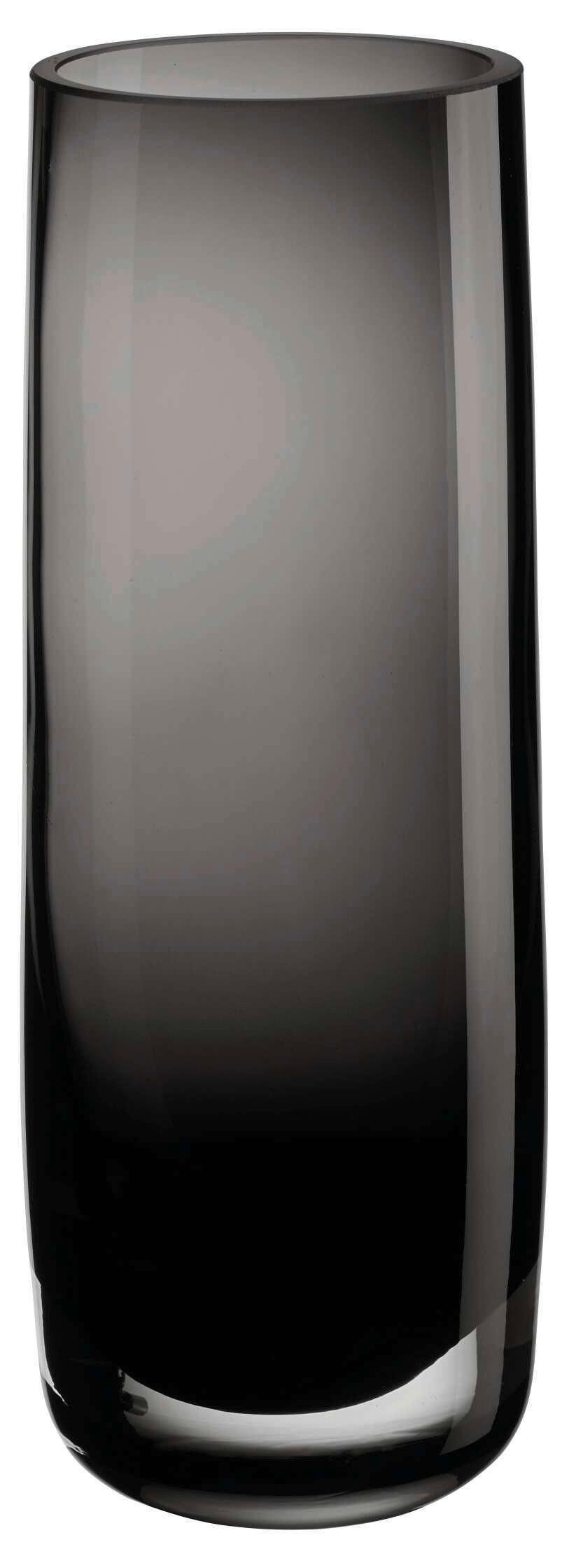 VASE 22 cm  - Dunkelgrau, Basics, Glas (8/22cm) - ASA