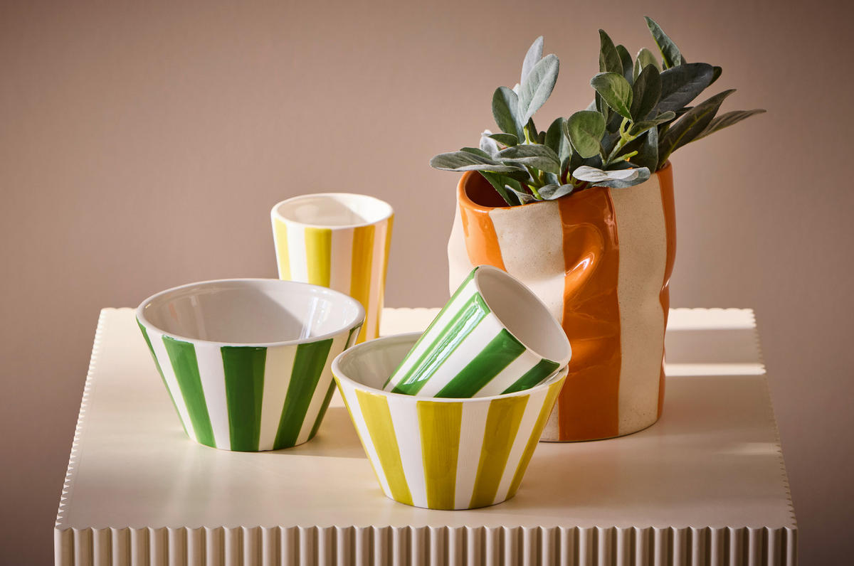 MUGG  - gul, Basics, keramik (8/9,5cm) - Ambia Home