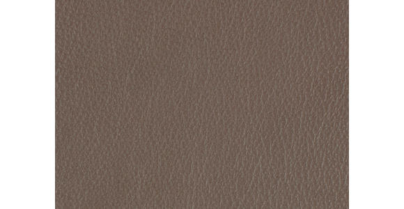 3-SITZER-SOFA in Leder Braun  - Schwarz/Braun, Design, Leder/Metall (190/84/99cm) - Dieter Knoll