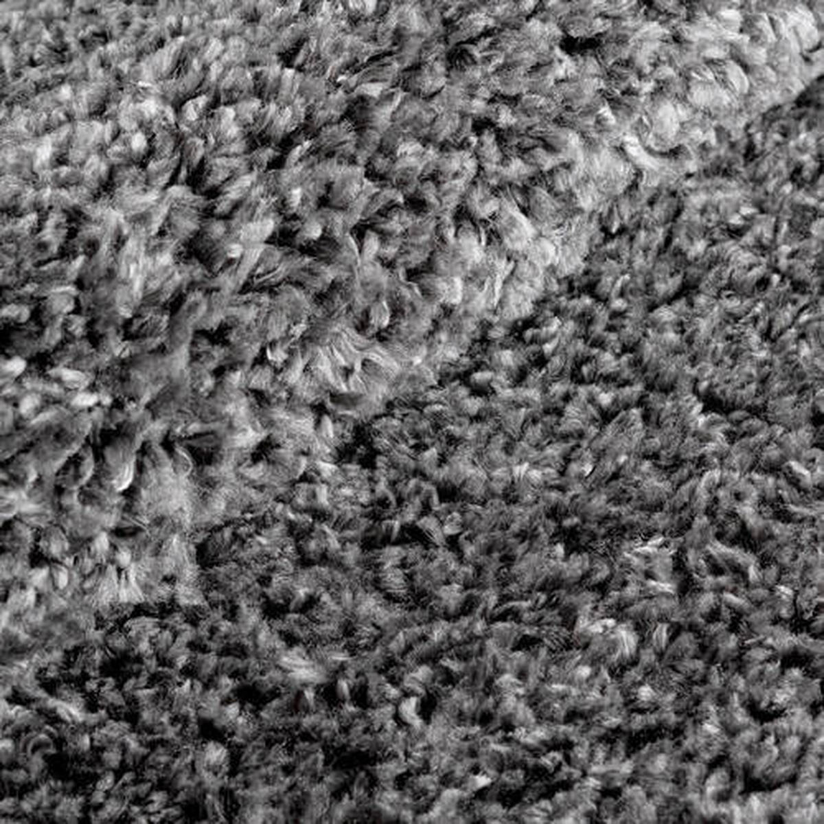 HOCHFLORTEPPICH 200/290 cm ETHNO-SHAGGY Anthrazit  - Anthrazit, Basics, Textil (200/290cm)