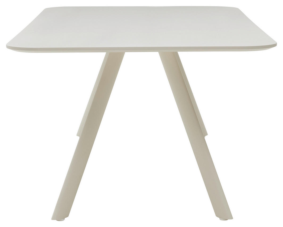 ESSTISCH rechteckig Grau  - Grau, Design, Holzwerkstoff/Metall (200/100/76cm) - Musterring