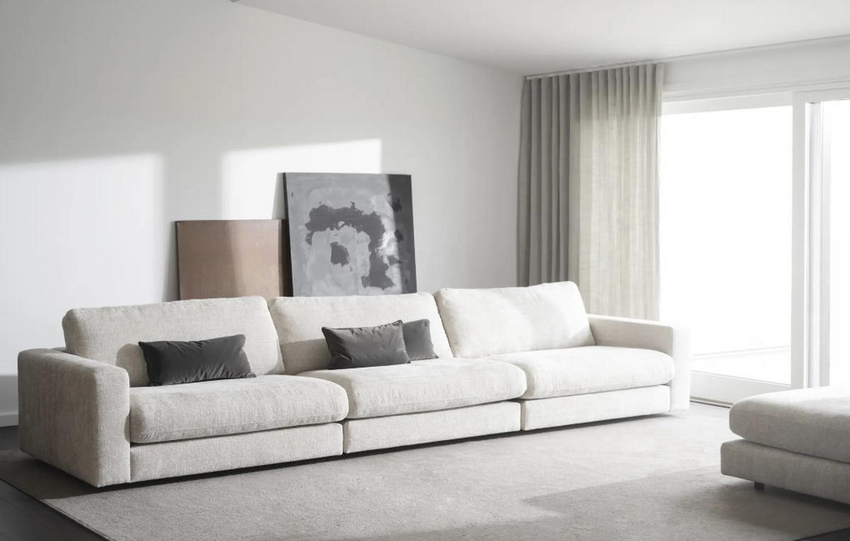 SOFFMODUL i ljusgrå  - ljusgrå, Design, metall/trä (112/78/103cm) - Rowico