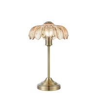 TISCHLEUCHTE Kurage 26/43/26 cm  - Bernsteinfarben, Basics, Metall (26/43/26cm) - Markslöjd