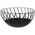 DEKOSCHALE - Schwarz, Design, Metall (33/16cm) - Ambia Home