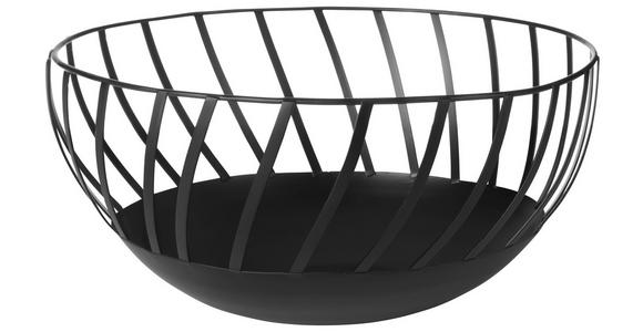 DEKOSCHALE - Schwarz, Design, Metall (33/16cm) - Ambia Home