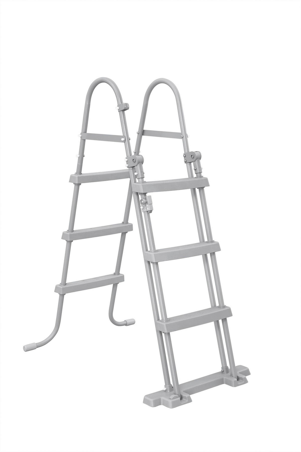 POOL 366/107 cm  - Dunkelgrau, KONVENTIONELL, Glas/Kunststoff (366/107cm) - Bestway
