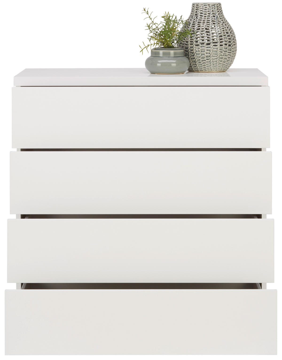 KOMMODE  in 85/88/44 cm  - Weiß, KONVENTIONELL, Holzwerkstoff (85/88/44cm) - Xora