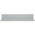 WANDBOARD in 109,7/18/21,9 cm Grau, Hellgrau  - Hellgrau/Grau, Design, Glas/Holzwerkstoff (109,7/18/21,9cm) - Hom`in