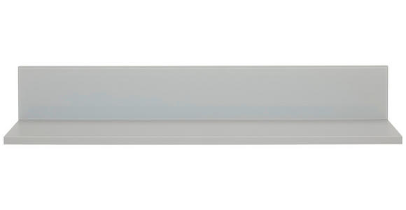 WANDBOARD in 109,7/18/21,9 cm Grau, Hellgrau  - Hellgrau/Grau, Design, Glas/Holzwerkstoff (109,7/18/21,9cm) - Hom`in