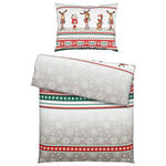 BETTWÄSCHE Flanell 140/200 cm  - Rot, KONVENTIONELL, Textil (140/200cm) - Esposa