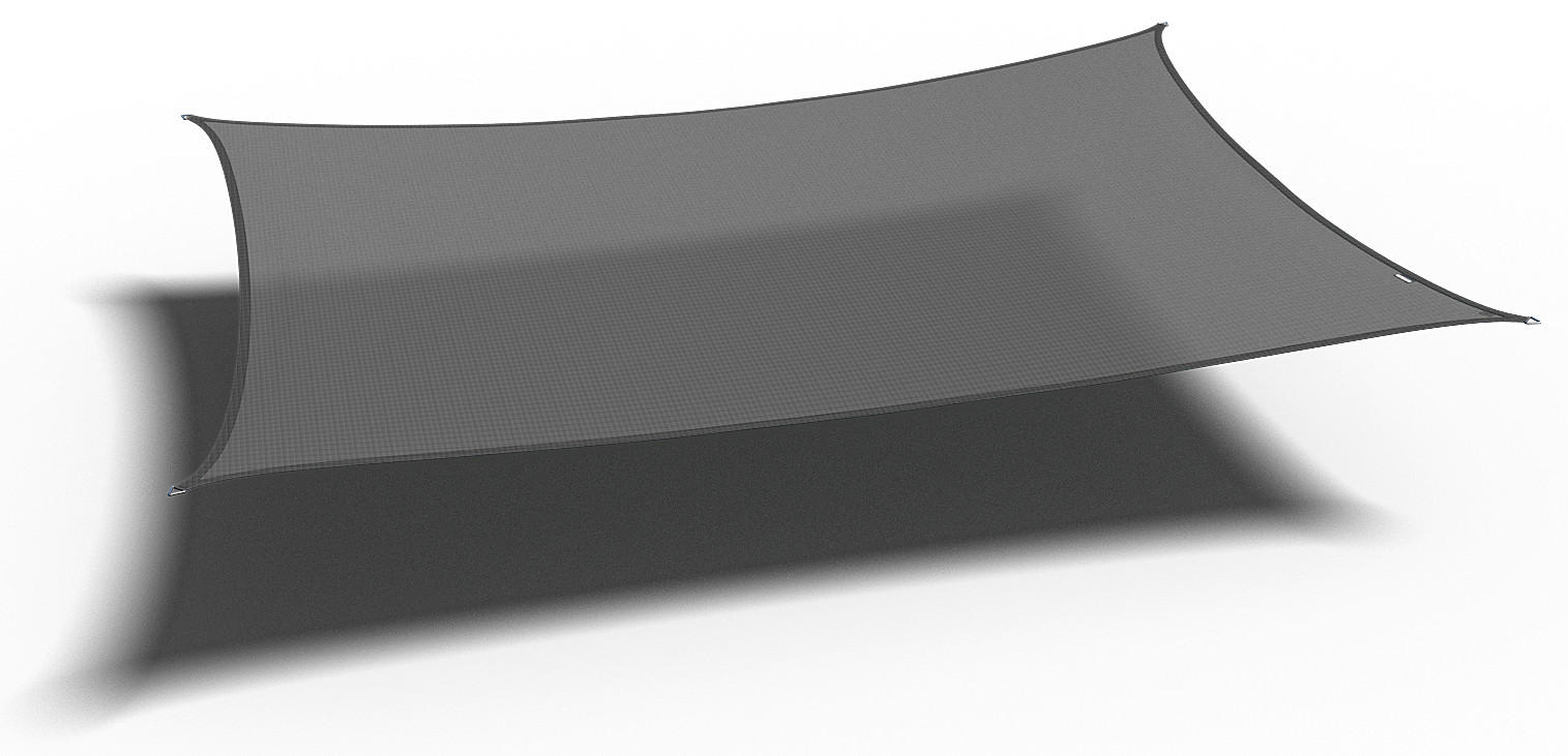 SONNENSEGEL  - Grün, MODERN, Kunststoff (300cm) - Gardenson