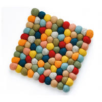 TOPFUNTERSETZER Textil Multicolor  - Multicolor, Basics, Textil (21/21cm) - Cilio