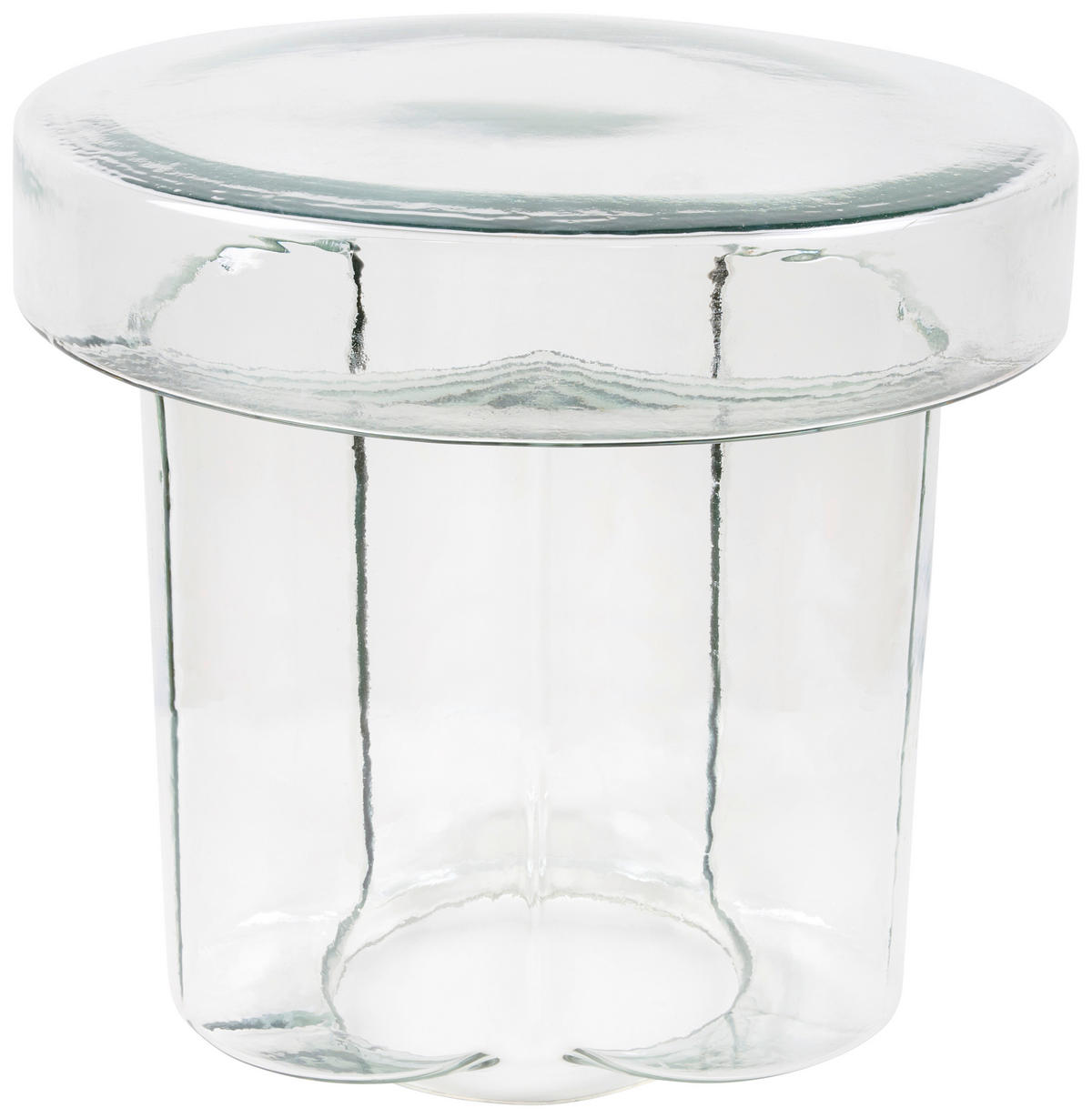 BEISTELLTISCH in Glas  - Transparent, Trend, Glas (41/38cm) - Ambia Home