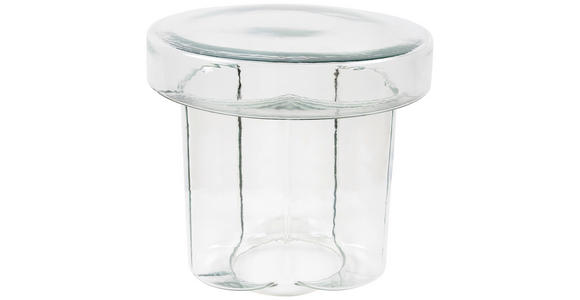 BEISTELLTISCH in Glas  - Transparent, Trend, Glas (41/38cm) - Ambia Home