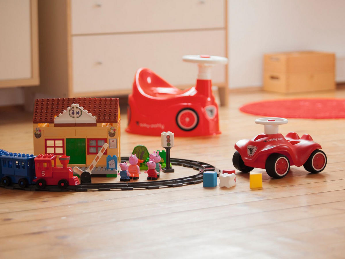 TÖPFCHEN BIG Baby Potty  - Rot, Basics, Kunststoff (43/31/28cm) - BIG