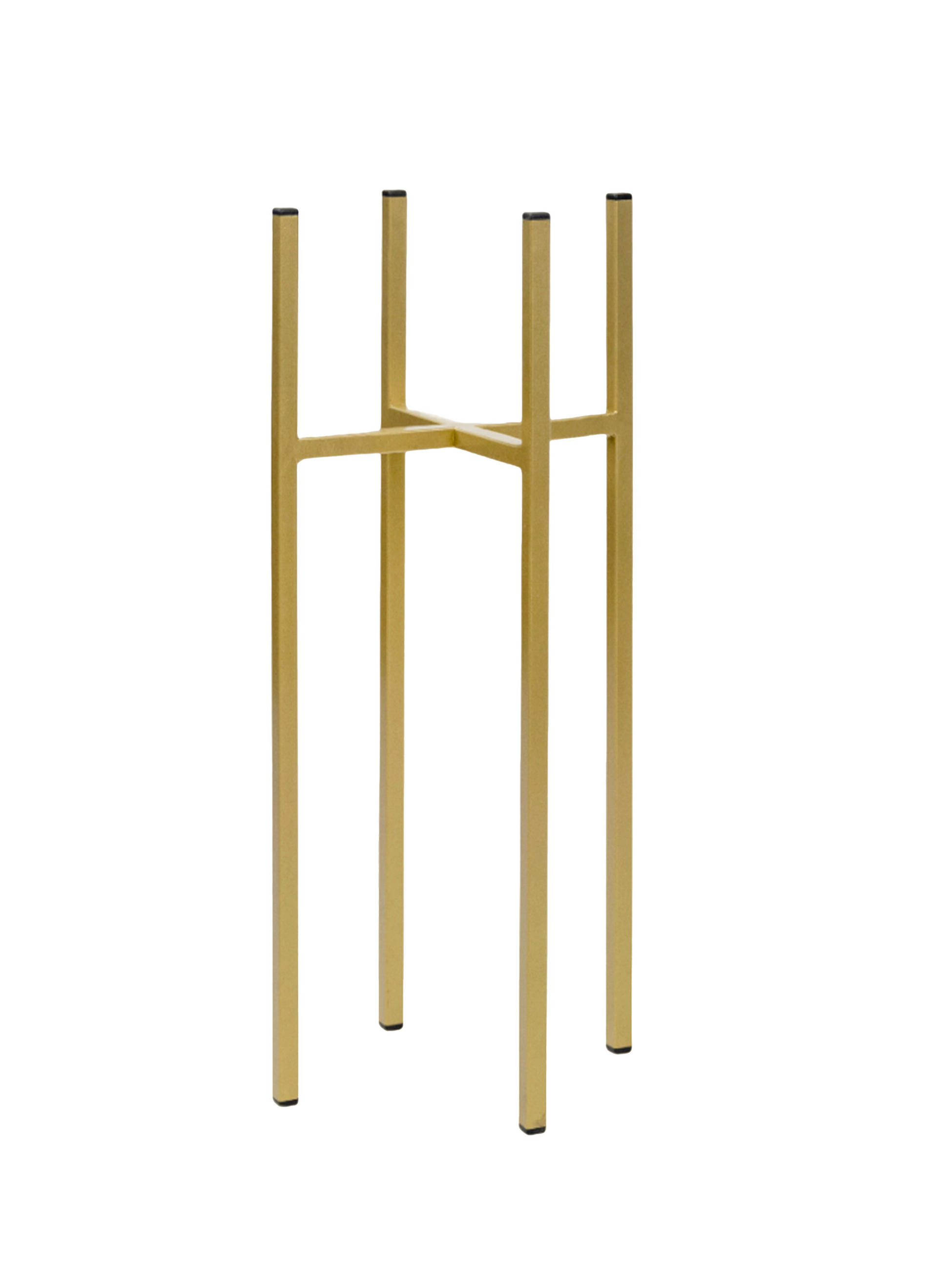 BLUMENSTÄNDER Metall  - Goldfarben, Basics, Metall (26/60/26cm)