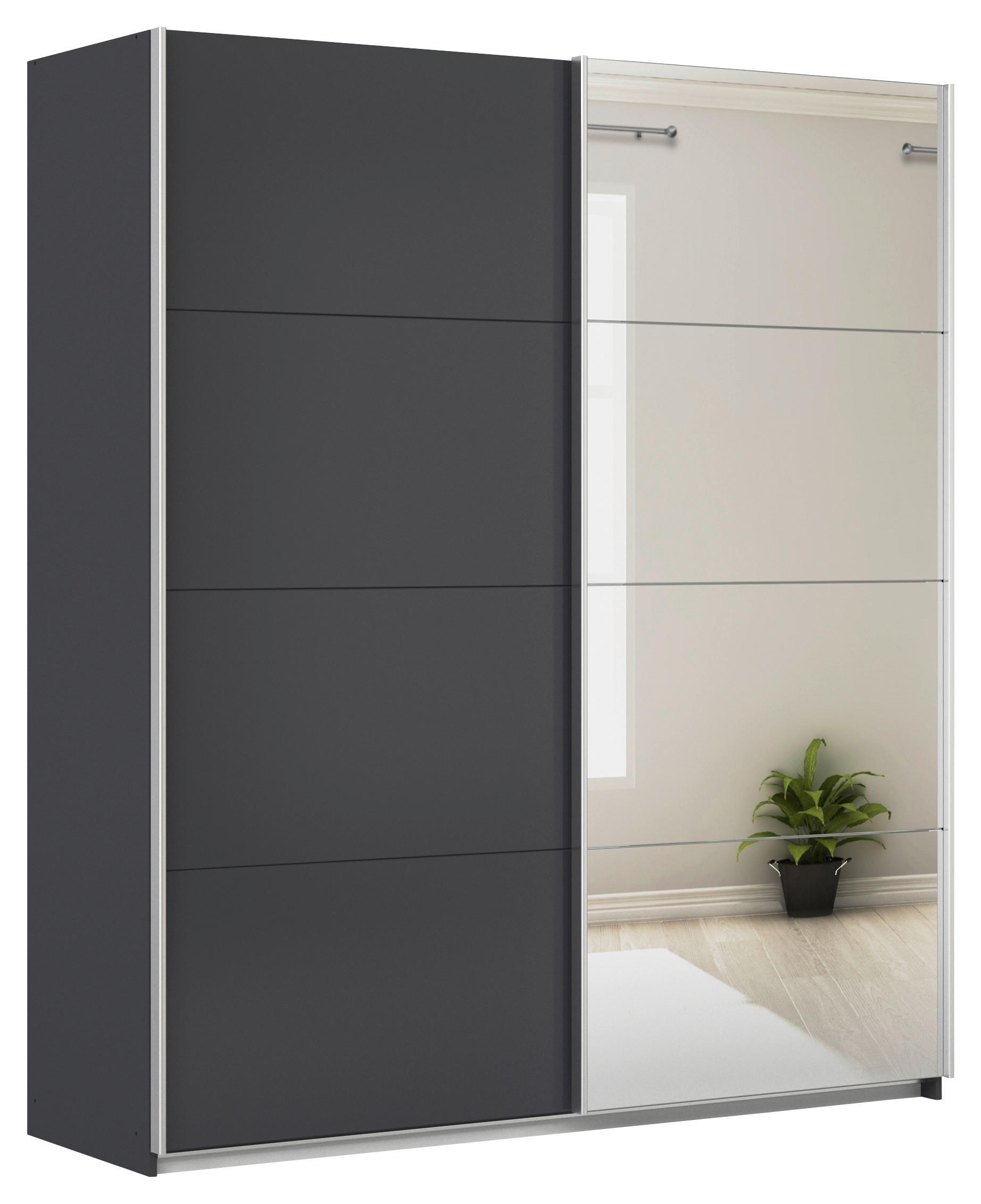 Schwebetürenschrank Feldkirch 181 Normalhöhe