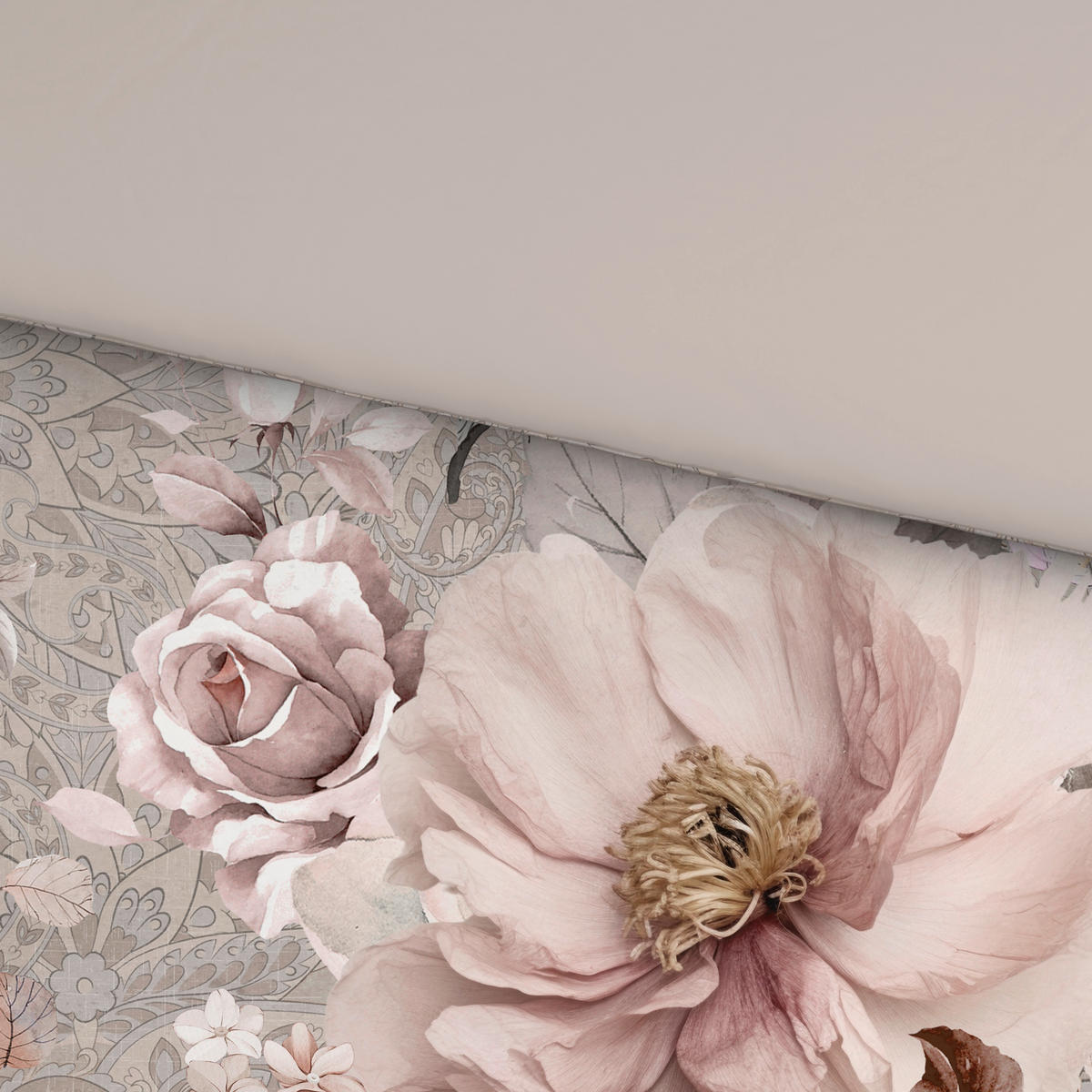 BETTWÄSCHE 2-teilig Satin 140/200 cm  - Multicolor, Textil (140/200cm) - Esposa