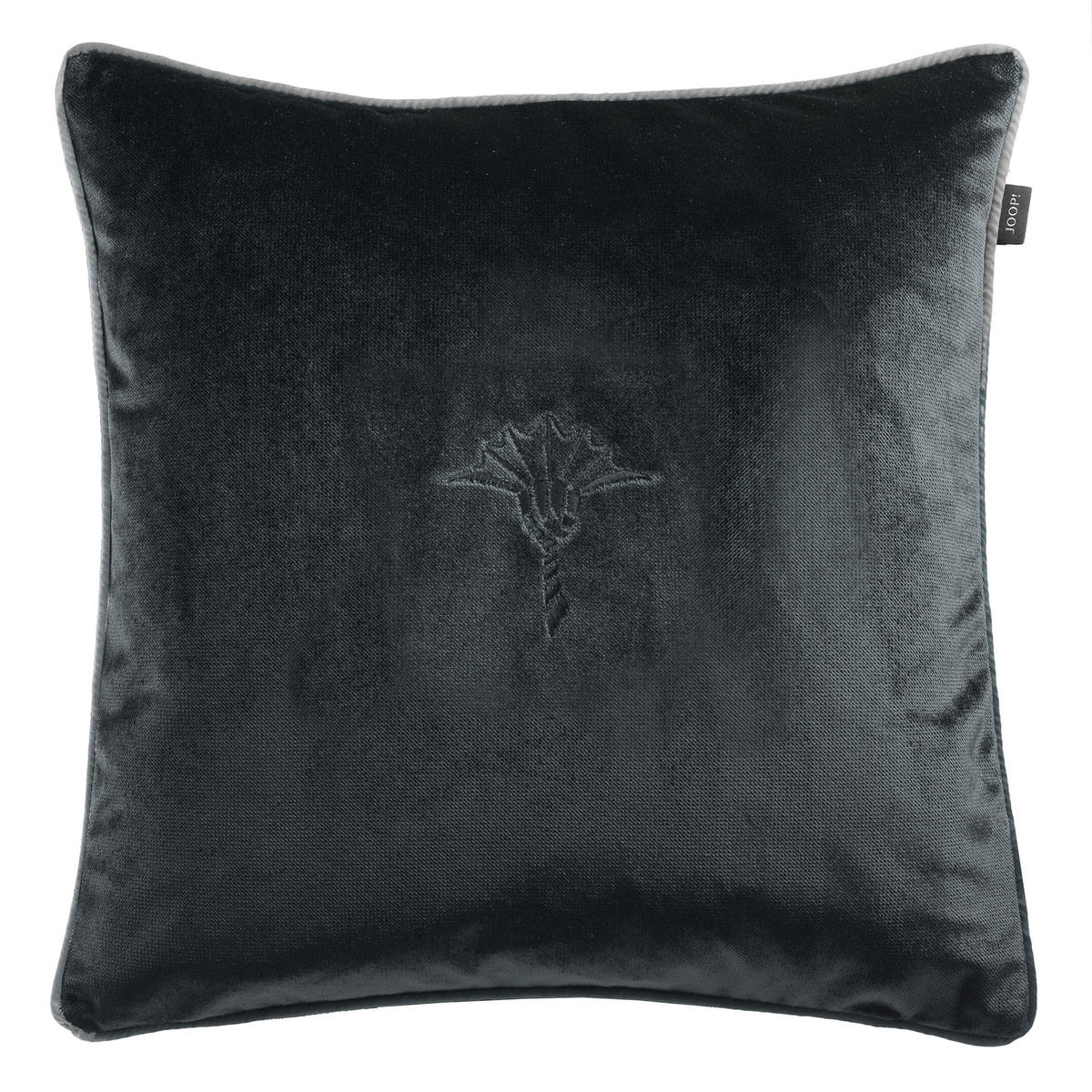 POŤAH NA VANKÚŠ  38/38 cm - antracitová, Design, textil (38/38cm) - Joop!