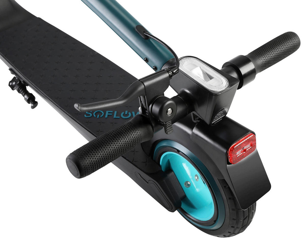 ELEKTROSCOOTER SOFLOW SOX GRÜN  - Grün, KONVENTIONELL, Metall (116/105/46cm)