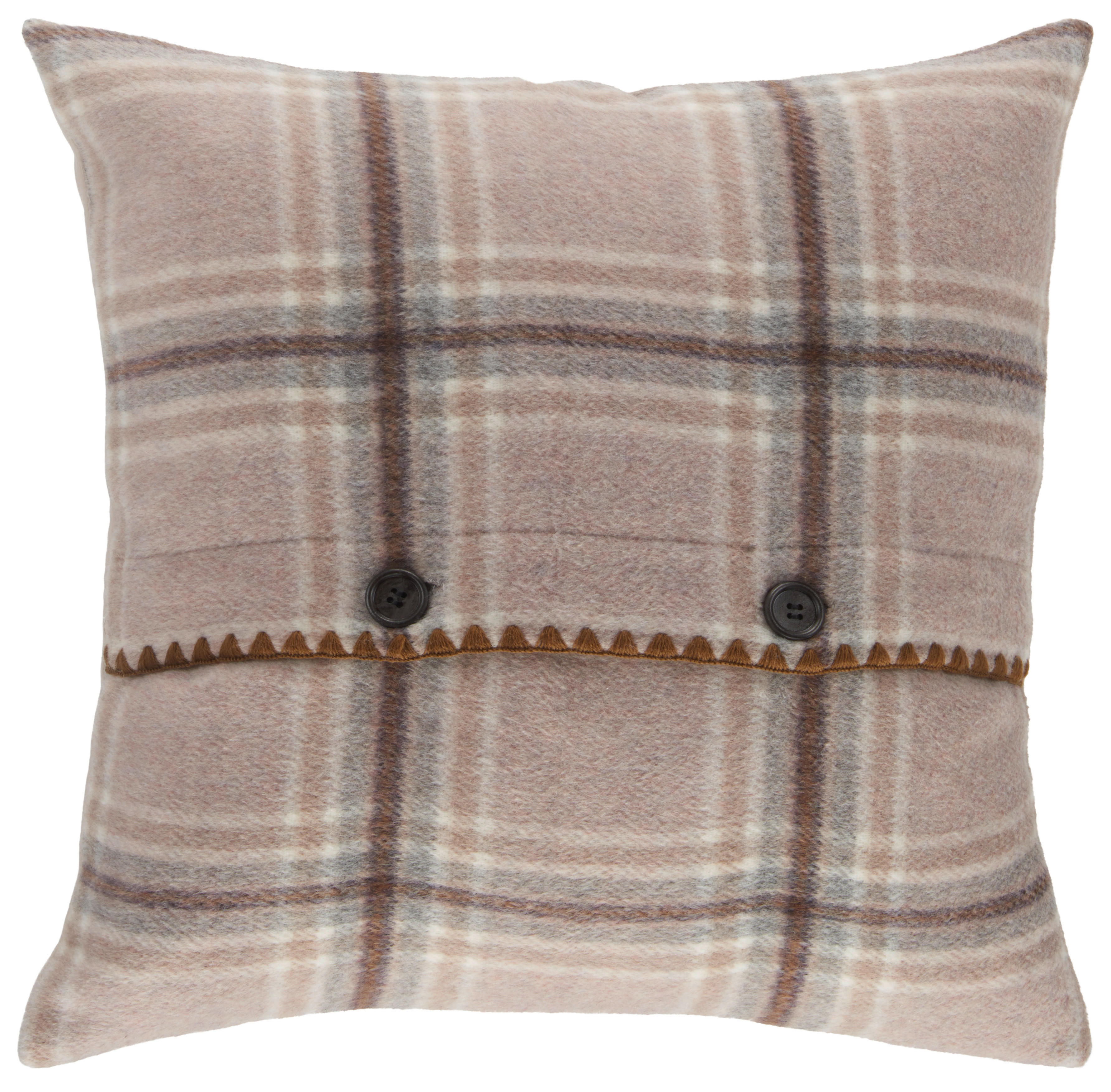 ZIERKISSEN  45/45 cm   - Taupe, Basics (45/45cm) - X-Mas