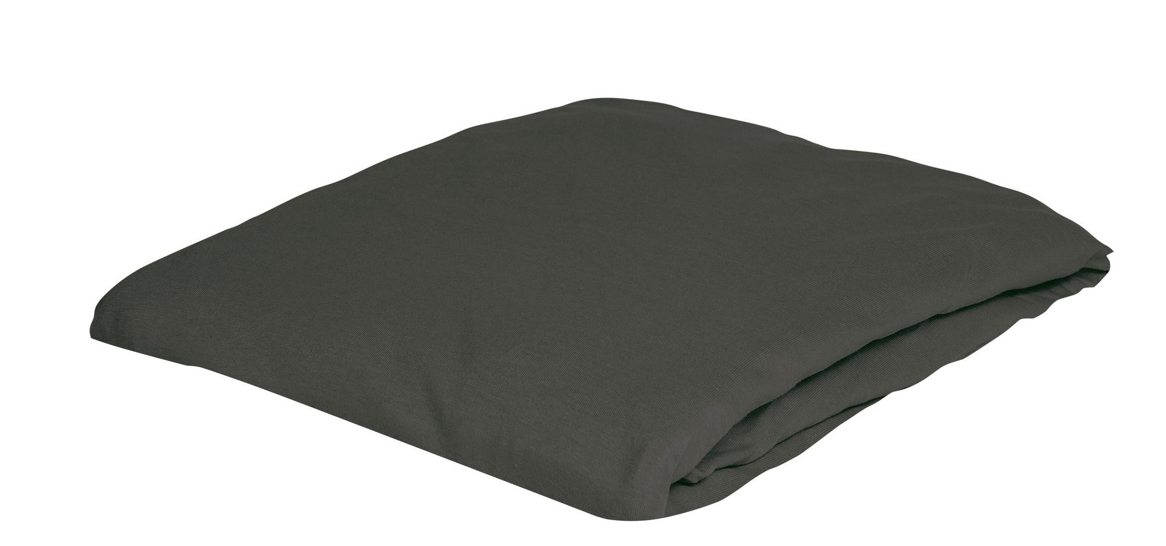 SPANNBETTTUCH Biber  - Graphitfarben, KONVENTIONELL, Textil (100/200cm) - Bierbaum