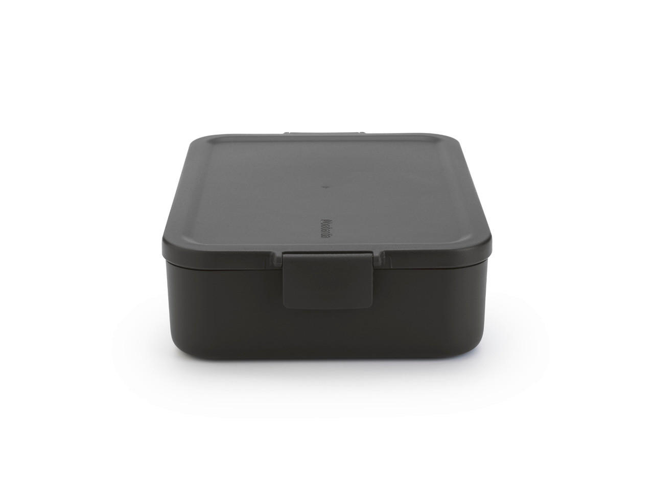 KRABIČKA NA OBĚD plast   - tmavě šedá, Basics, plast (25.5/6/16.7cm) - Brabantia