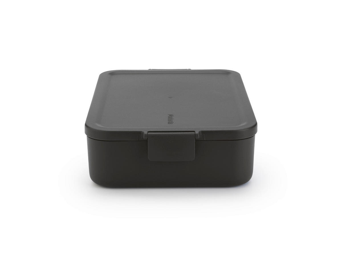 KRABIČKA NA OBĚD plast   - tmavě šedá, Basics, plast (25.5/6/16.7cm) - Brabantia