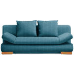 SCHLAFSOFA in Webstoff Petrol  - Petrol, Design, Holz/Textil (200/87/93cm) - Venda