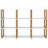 REGAL Eiche Weiß, Eichefarben - Eichefarben/Weiß, Design, Holz/Holzwerkstoff (178/118/36cm) REGAL Eiche Weiß, Eichefarben - Eichefarben/Weiß, Design, Holz/Holzwerkstoff (178/118/36cm)