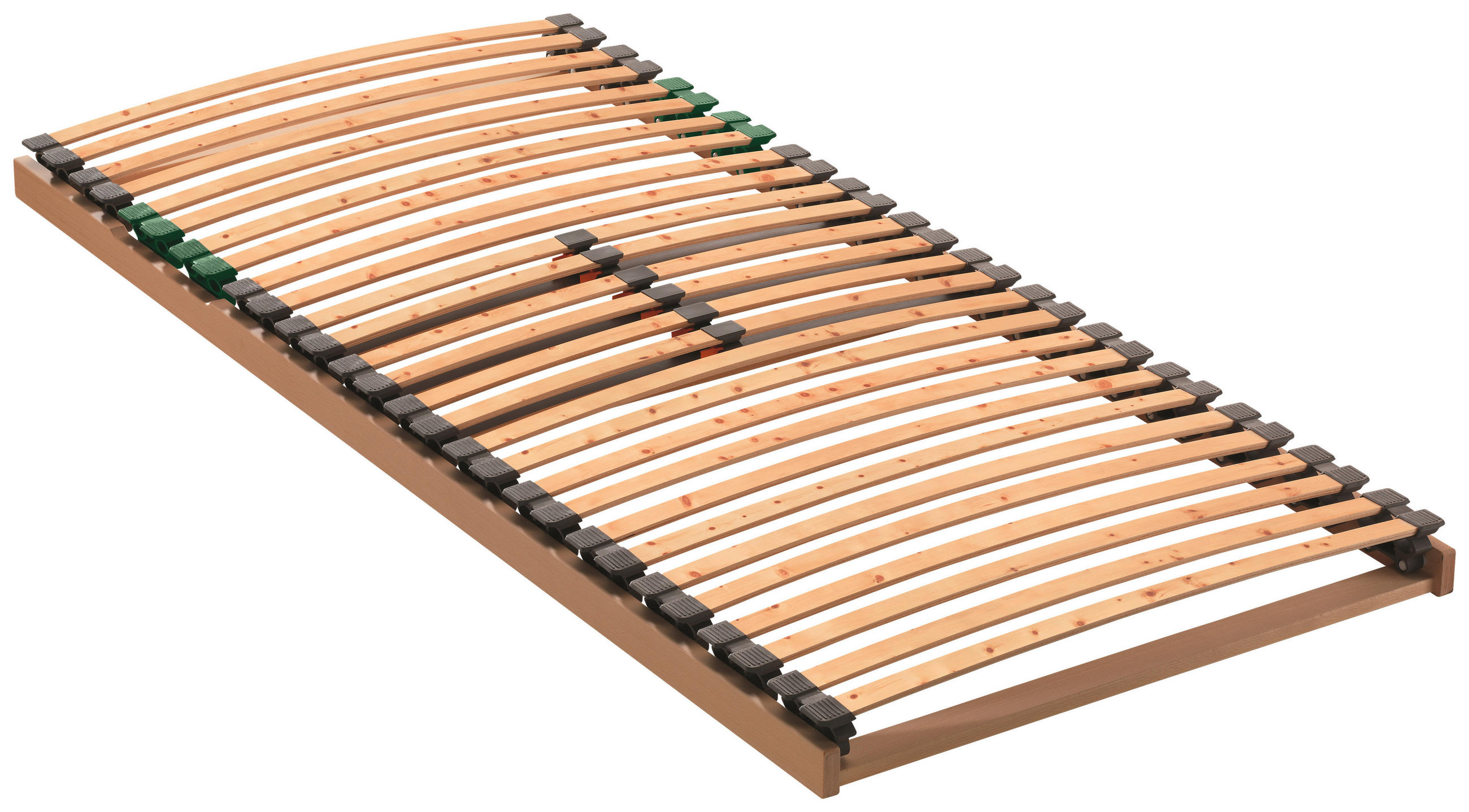 LATTENROST 90/200 cm  - Zirbelkieferfarben/Buchefarben, KONVENTIONELL, Holz (90/200cm) - Novel