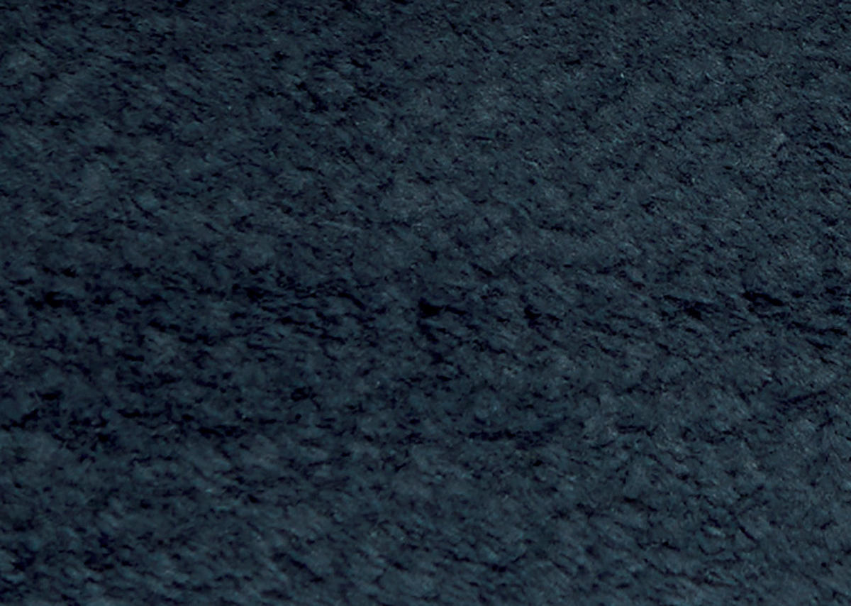 SESSEL in Teddystoff Dunkelblau  - Schwarz/Dunkelblau, Design, Textil/Metall (60/94/86cm) - Dieter Knoll