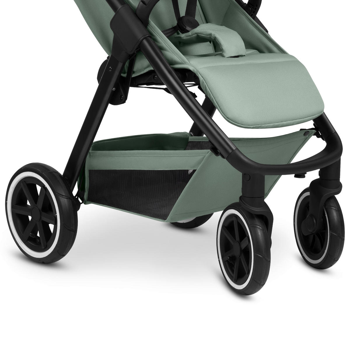 BUGGY Avus 2 Air  - Pastellgrün/Schwarz, Basics, Textil/Metall (55,5/111/79,5cm) - ABC Design